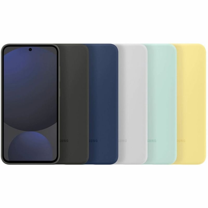 Samsung Galaxy S24 FE Silicone Case, Black - Thumbnail 2
