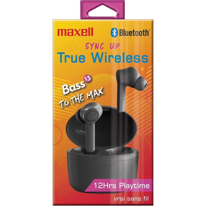 Maxell Sync Up True Wireless Bluetooth Earbuds - Thumbnail 2