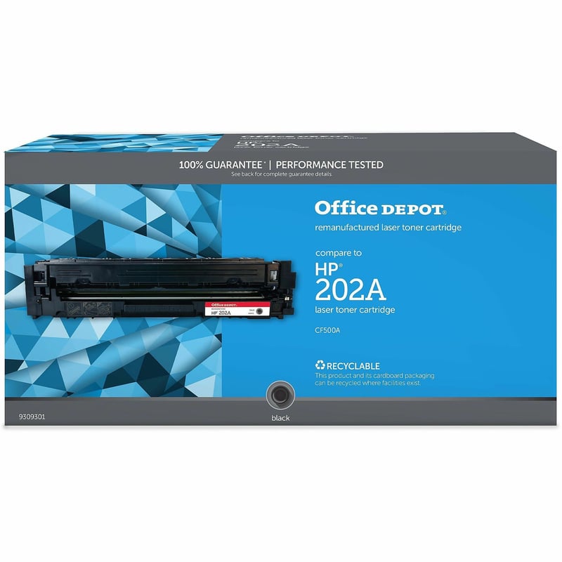 Clover Imaging Remanufactured Black Toner Cartridge for HP 202A (CF500A) - Thumbnail 1