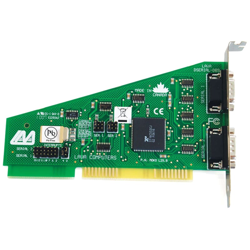 LAVAANDTRADE; SERIAL-550 2-PORT ISA DUAL 16550 DB9 SERIAL CARD - Thumbnail 4