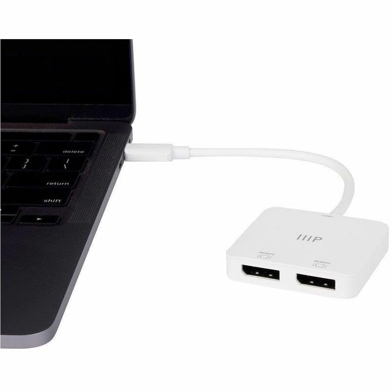 SUPPORTS TWO 4K@60HZ DISPLAYPORT DISPLAYS, THUNDERBOLT 3, AND DP ALT MODE - Thumbnail 4