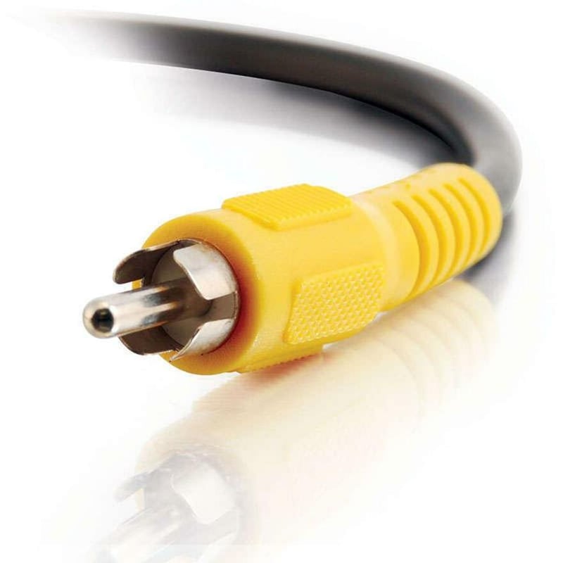 25FT RCA MXM COMPOSITE VIDEO BLACK VALUE CABLE - Thumbnail 4