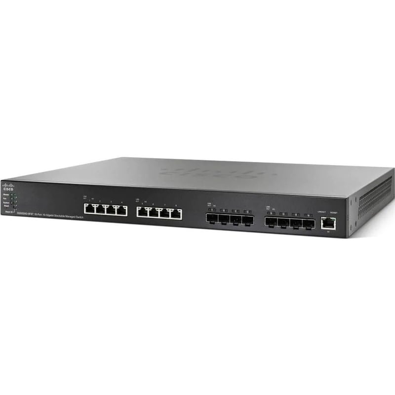 Cisco SX550X-24F 24-Port 10G SFP+ Stackable Managed Switch - Thumbnail 3