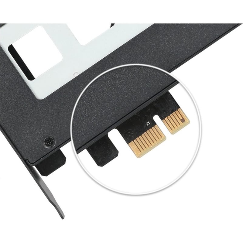 Icy Dock ToughArmor MB839SP-B Drive Slot Adapter - PCI Express 2.0 x1 Host Interface Internal - Black - Thumbnail 4