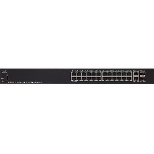 Cisco SG250X-24 24-Port Gigabit with 4-Port 10-Gigabit Smart Switch - Thumbnail 1