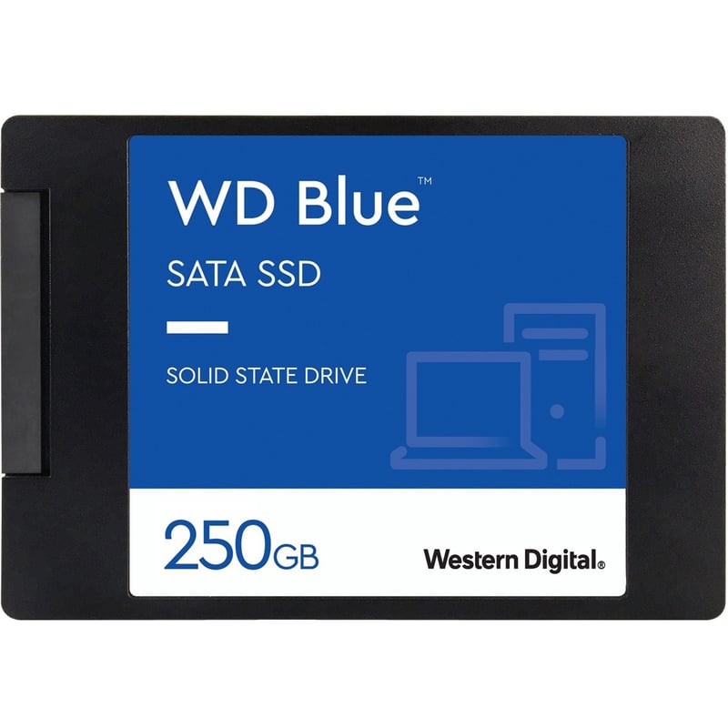 WD BLUE 250 GB SOLID STATE DRIVE 2.5 INTERNAL SATA - Thumbnail 1