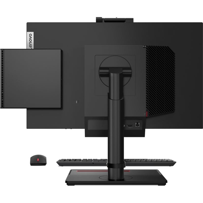 Lenovo ThinkCentre M70q Gen 3 11T3000LUS Desktop Computer - Intel Core i5 12th Gen i5-12400T - 8 GB - 512 GB SSD - Tiny - Black - Thumbnail 5