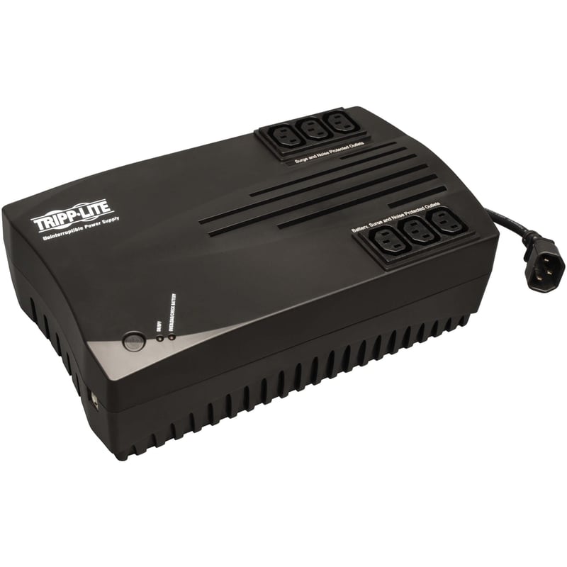 Tripp Lite by Eaton UPS AVR Series 230V 750VA 450W Ultra-Compact Line-Interactive UPS with USB port C13 Outlets - Thumbnail 1