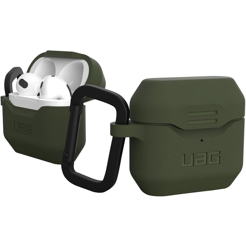 Urban Armor Gear Standard Issue Rugged Carrying Case Apple AirPods - Olive - Thumbnail 5