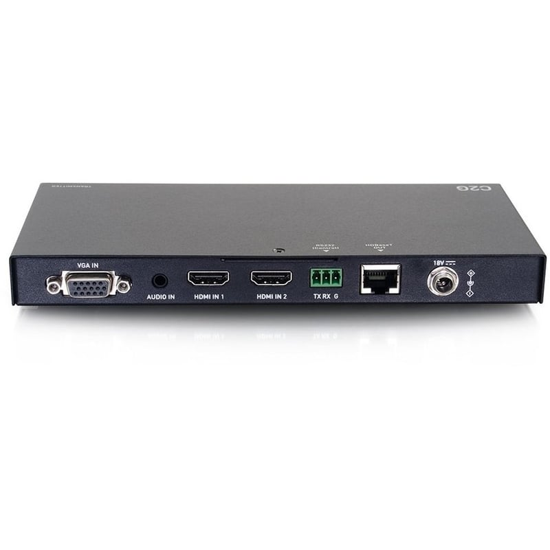 C2G Dual HDMI HDBaseT + VGA, RS232 Over Cat Switching Extender Transmitter - Thumbnail 3
