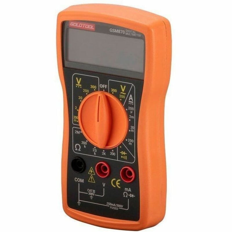 DIGITAL MULTIMETE FOR TESTING VOLTAGE CURRENT RESISTANCE AND DIODES - Thumbnail 4