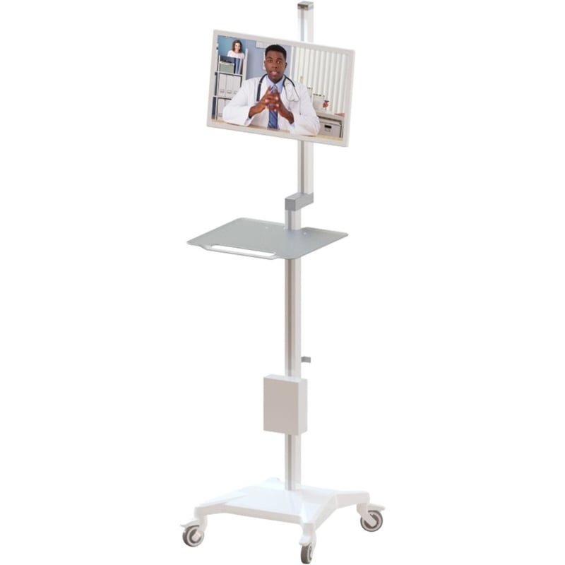 Capsa Healthcare - X-Series Cart (T2900) - Roll Stand - Fixed Height - Tall Offset Column - No Mount - Thumbnail 1