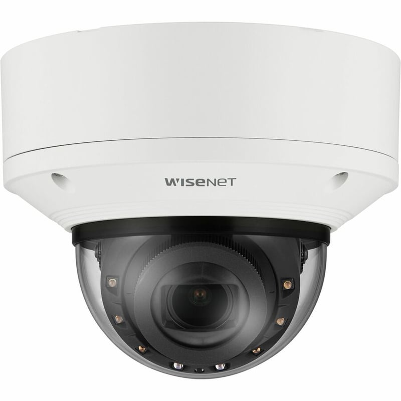 Wisenet XNV-9083R Outdoor 4K Network Camera - Color - Dome - White - TAA Compliant - Thumbnail 2
