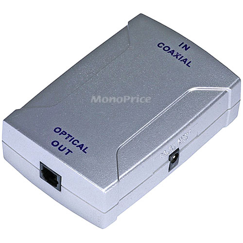 Monoprice Coaxial (RCA) to Optical Toslink Digital Audio Converter - Thumbnail 1