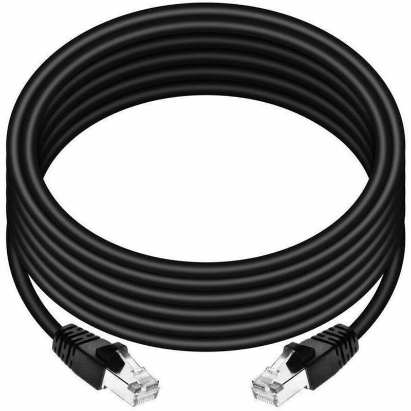 MONOPRICE CAT6A ETHERNET PATCH CABLE - SNAGLESS RJ45_ 550MHZ_ STP_ PURE BARE COP - Thumbnail 4