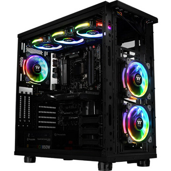 Thermaltake Riing Plus 14 LED RGB Radiator Fan TT Premium Edition (5 Fan Pack) - 5 Pack - Thumbnail 2
