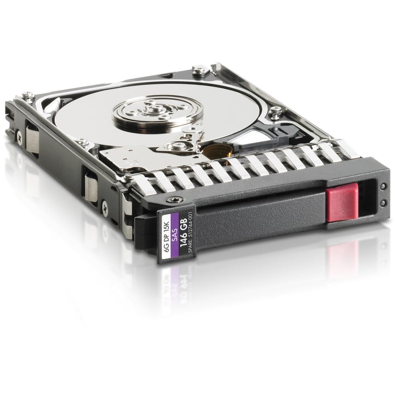 HP 146GB 6G SAS 15K 2.5IN DP ENT HDD
