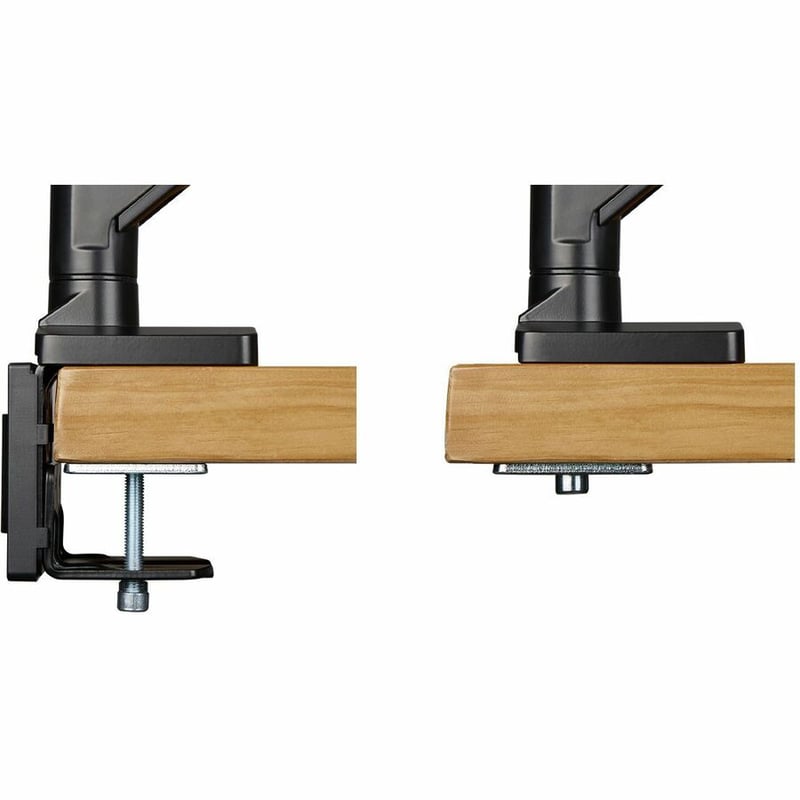 Single Monitor Heavy-Duty Premium Gas Spring Desk Mount - 17" to 43" , VESA 75x75, 100x100, 200x200mm - Thumbnail 3