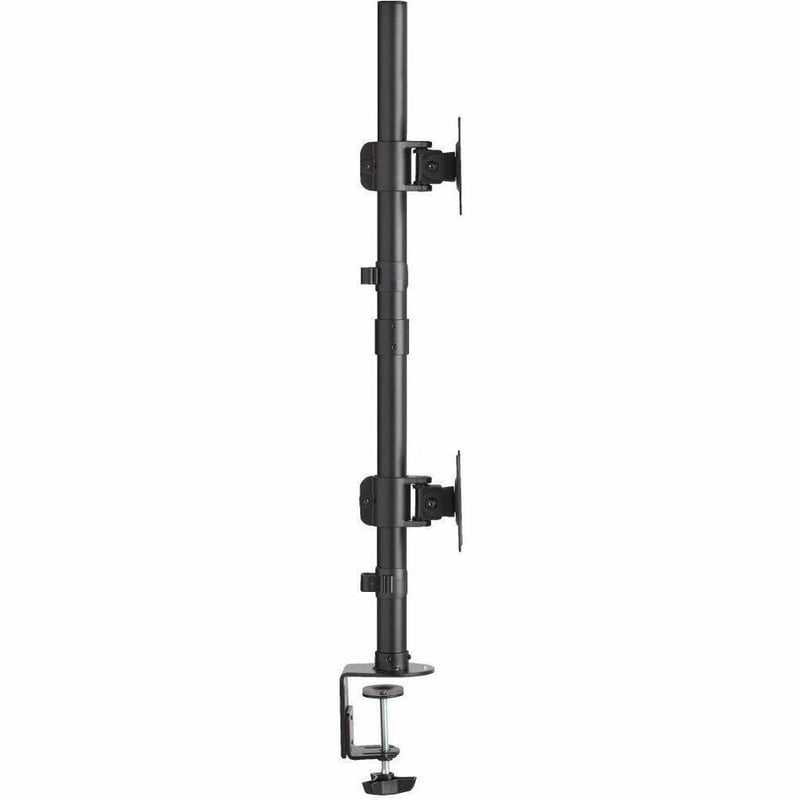 Tripp Lite by Eaton Dual Vertical Flat-Screen Desk Mount Monitor Stand Clamp Swivel Tilt 15" to 27" Flat Screen Displays - Thumbnail 5