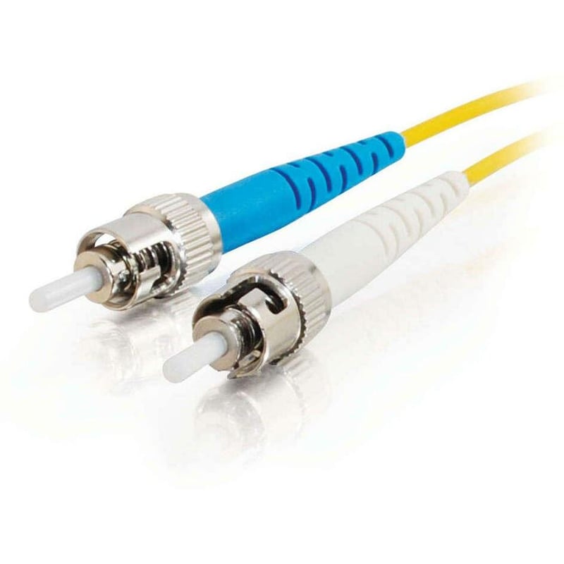C2G-2m LC-ST 9/125 OS1 Simplex Singlemode PVC Fiber Optic Cable - Yellow - Thumbnail 3