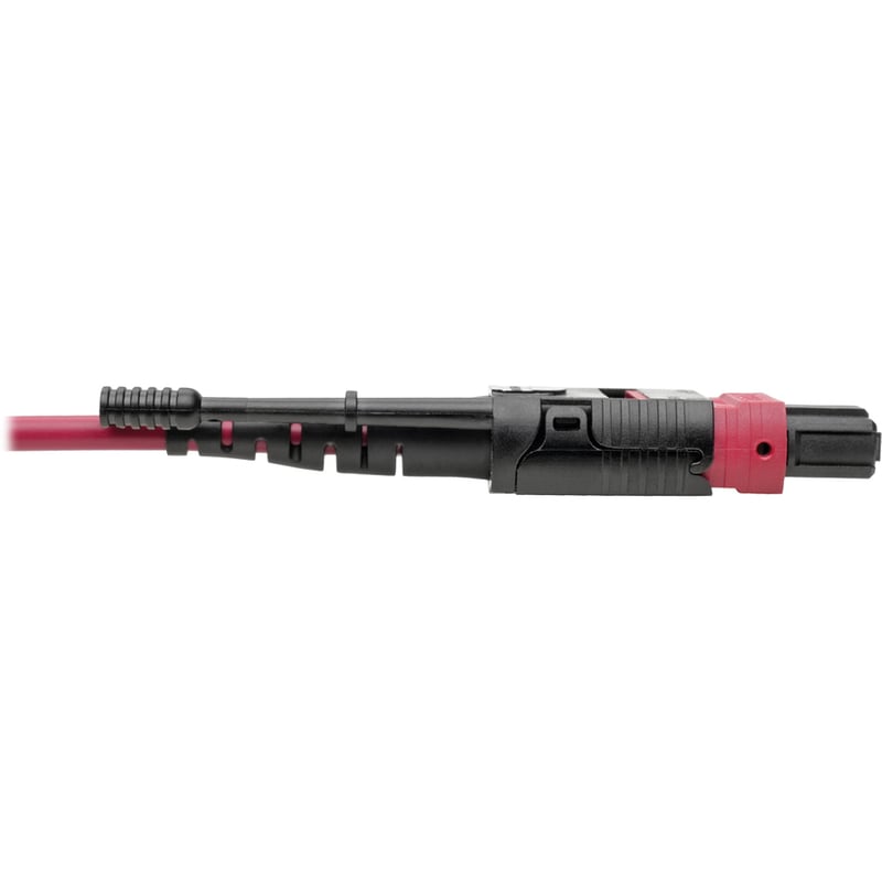 Eaton Tripp Lite Series 100G MTP/MPO Multimode OM4 Plenum-Rated Fiber Optic Cable (F/F), 12 Fiber, 40/100GBASE-SR4, Push/Pull Tabs, Magenta, 15 m - Thumbnail 3