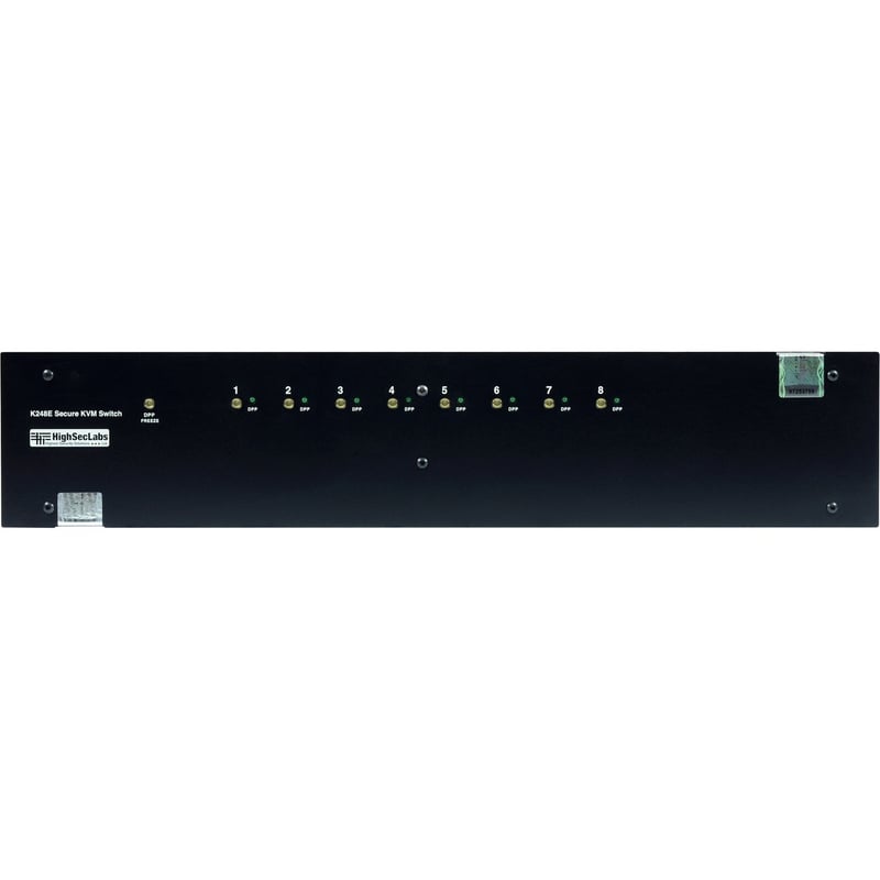Kramer K248E HighSecLabs Secure 8-Port, Dual Display DVI-I KVM Switch - Thumbnail 1