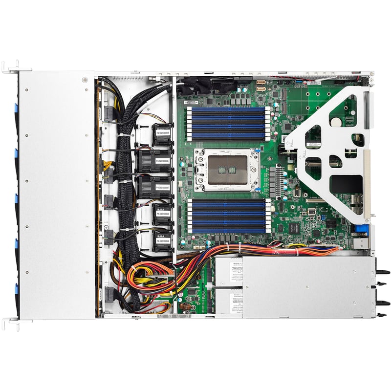 Tyan Transport SX GT62F-B8026-LE Server Barebone System - 1U Rack-mountable - Socket SP3 - 1 x Processor Support - Thumbnail 4