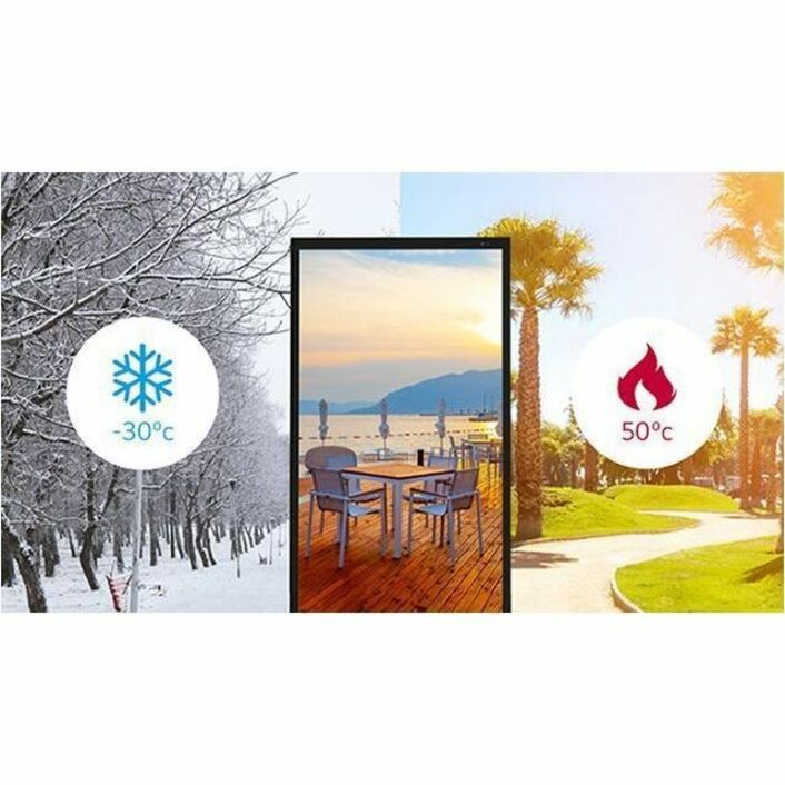 55IN LCD OUTDOOR HIGH BRIGHT 1920X1080 WEBOS 6.1 HDBASET 4000NIT - Thumbnail 5
