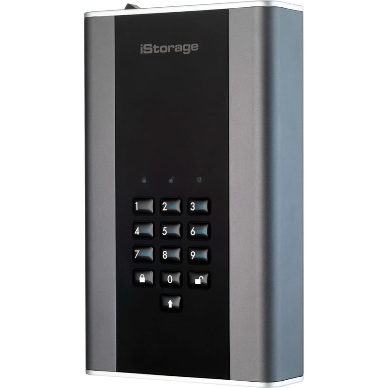 iStorage diskAshur DT2 3 TB Secure Encrypted Desktop Hard Drive | PIN protected | NCSC CPA | FIPS 140-2 Level 2/3 Certified | NLNCSA BSPA and NATO Restricted Level Certified | Incorporated Common Criteria EAL 5+ | Dust/Water Resistant - Thumbnail 3
