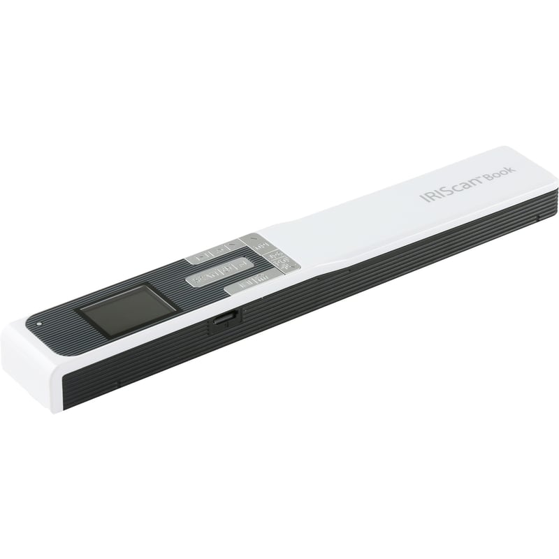 IRIS Iriscan Book 5-White Portable Document And Photo Scanner - Thumbnail 1