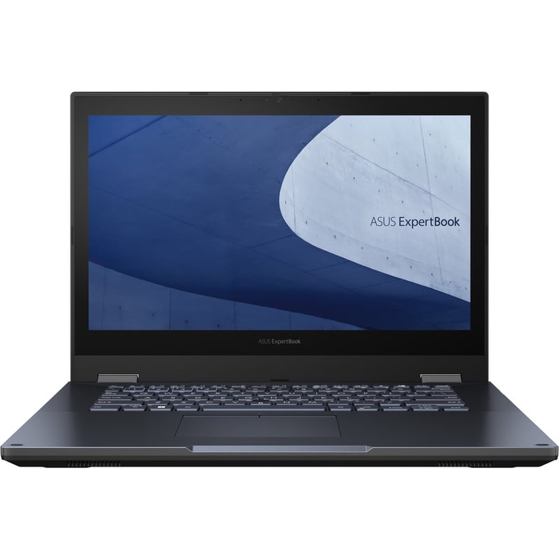 Asus ExpertBook B2 Flip B2402F B2402FVA-XS74T 14" Touchscreen Convertible 2 in 1 Notebook - Full HD - 1920 x 1080 - Intel Core i7 13th Gen i7-1360P Dodeca-core (12 Core) 2.20 GHz - 16 GB Total RAM - 512 GB SSD - Star Black