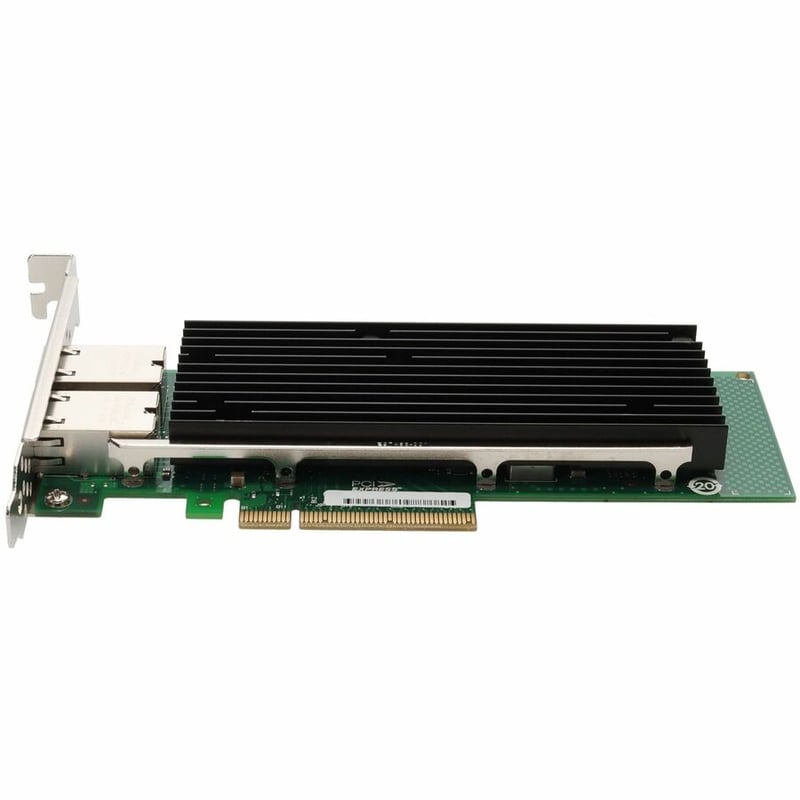 AddOn HP 656596-B21 Comparable 10Gbs Dual Open RJ-45 Port 100m PCIe x8 Network Interface Card - Thumbnail 2