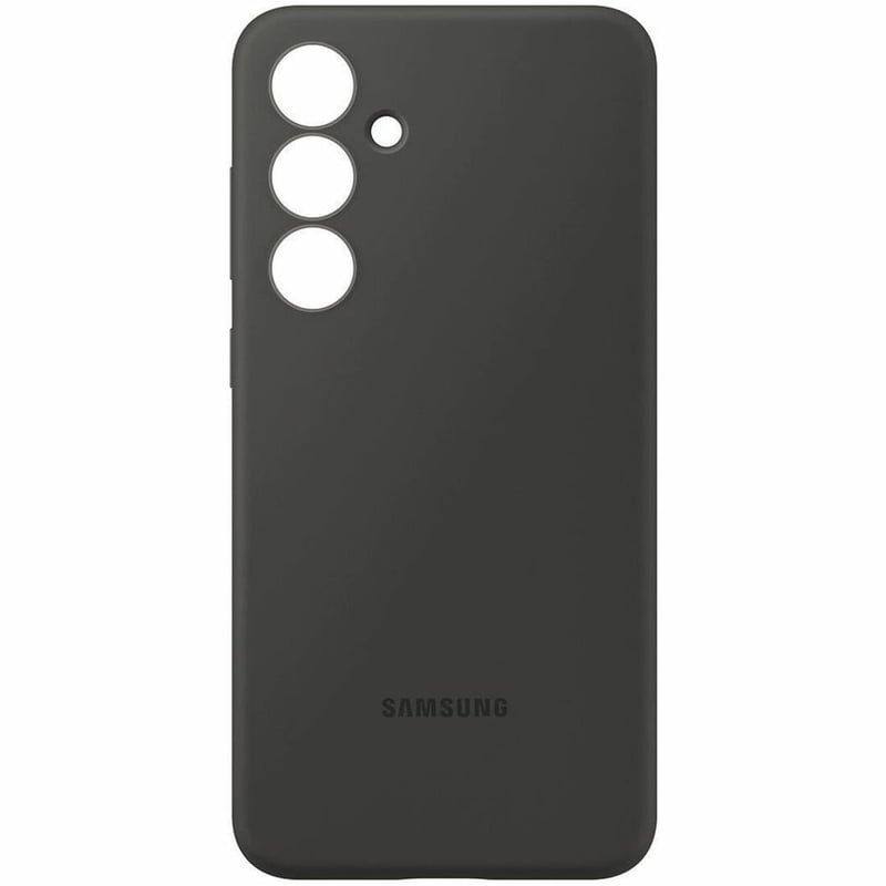 Samsung Galaxy S24 FE Silicone Case, Black - Thumbnail 1