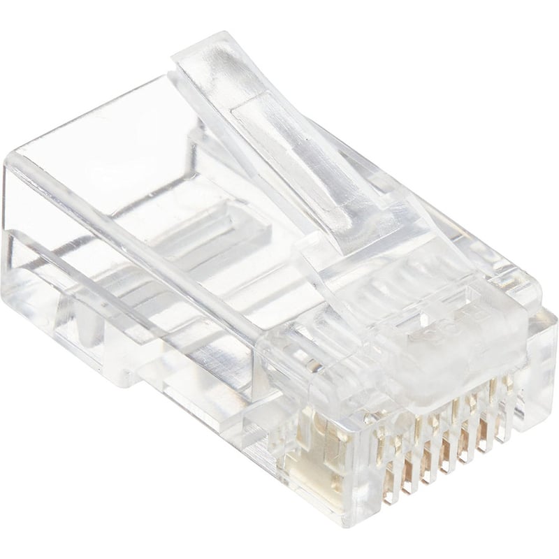 4XEM 1000PK Cat6 RJ45 Ethernet Plugs/Connectors - Thumbnail 2