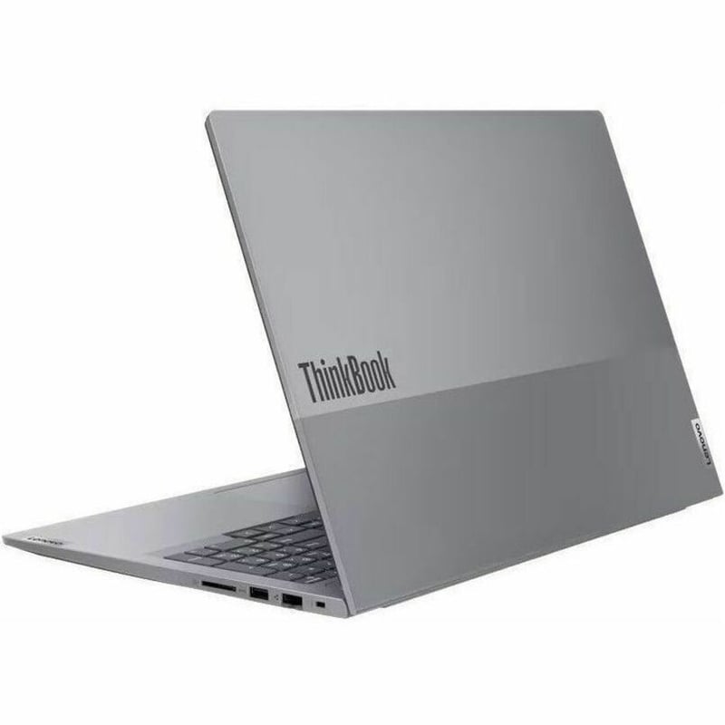 Lenovo ThinkBook 16 G6 IRL 21KH009TUS 16" Touchscreen Notebook - WUXGA - 1920 x 1200 - Intel Core i5 13th Gen i5-1335U Deca-core (10 Core) 1.30 GHz - 8 GB Total RAM - 256 GB SSD - Arctic Gray - Thumbnail 5