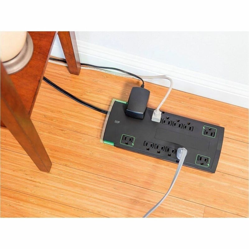 SLIM SURGE PROTECTOR 10FT - 12 OUTLET - Thumbnail 5