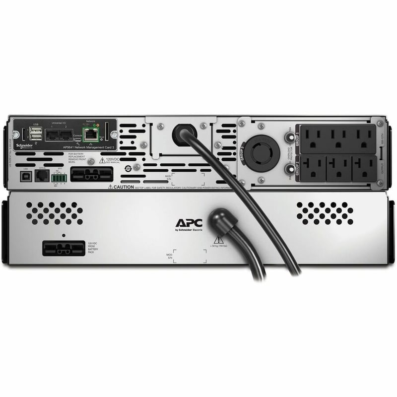 APC by Schneider Electric Smart-UPS X SMX3KRMLVNCUS 2.88kVA Tower/Rack Mountable UPS - Thumbnail 4