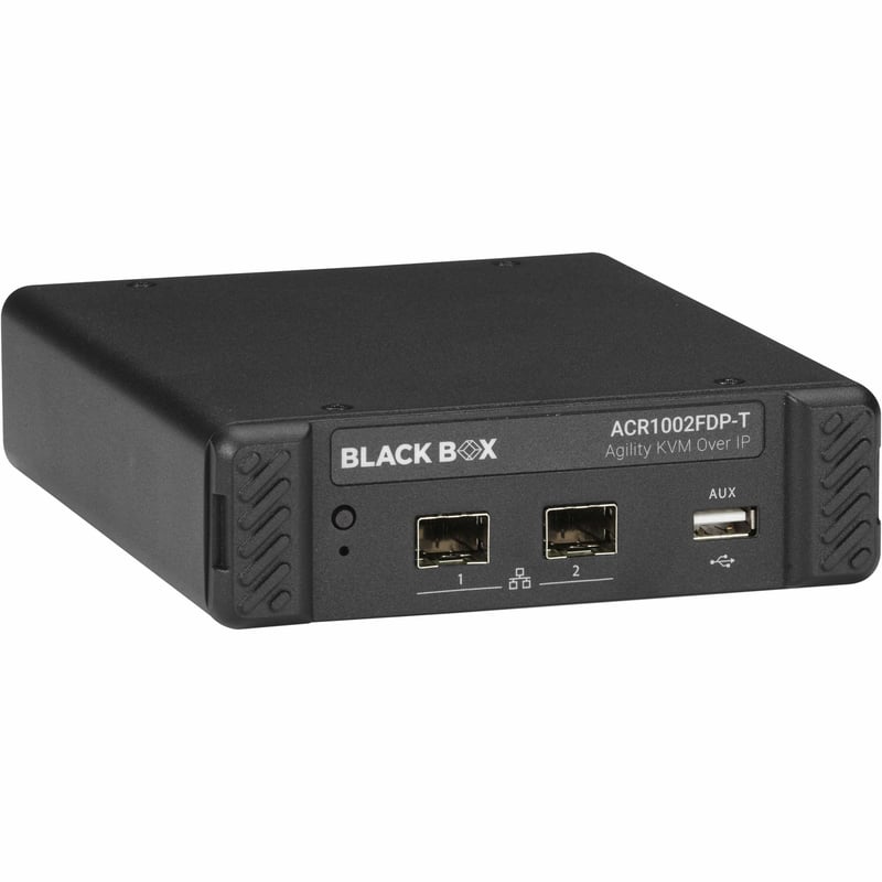 Black Box Agility KVM over IP Fiber Extender - Dual-Monitor, DisplayPort, USB 2.0 - Thumbnail 1