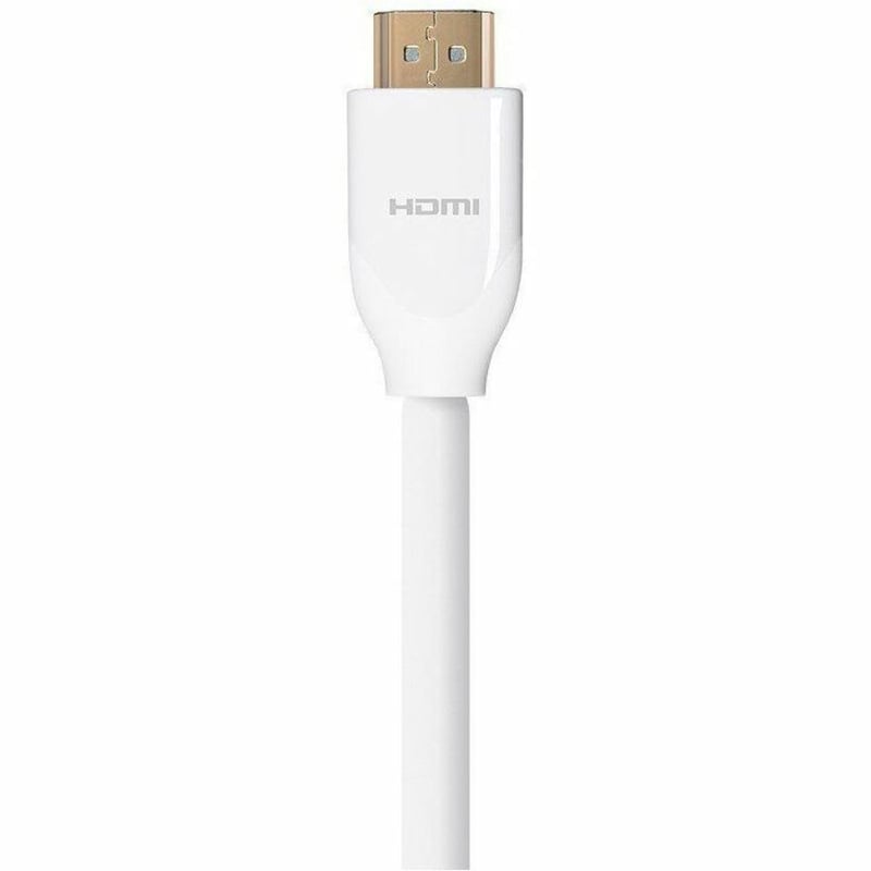 MONOPRICE 4K CERTIFIED PREMIUM HIGH SPEED HDMI CABLE 3FT - 18GBPS WHITE - Thumbnail 3