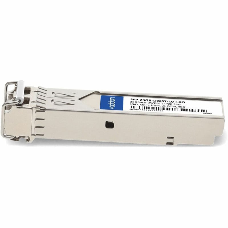 AddOn MSA and TAA 25GBase-DWDM SFP28 Transceiver C-Band 100GHz (SMF, 1547.72nm, 10km, LC, DOM, -40 to 85C) - Thumbnail 2