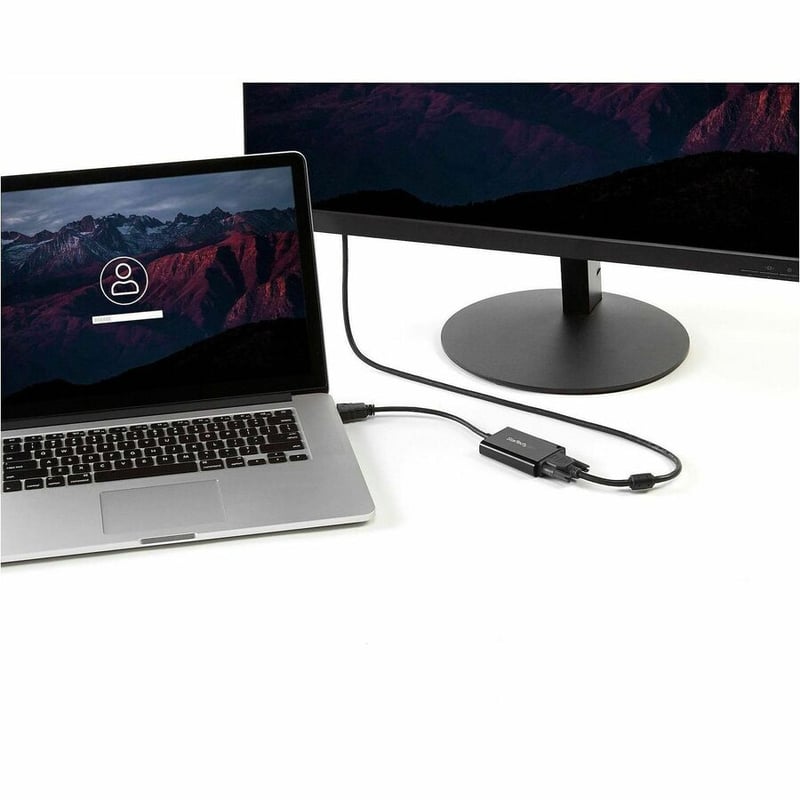 StarTech.com HDMI to VGA Video Adapter Converter with Audio for Desktop PC / Laptop / Ultrabook - 1920x1200
