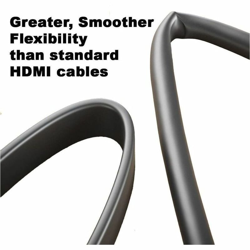 4XEM 3FT Flat HDMI M/M Cable - Thumbnail 3