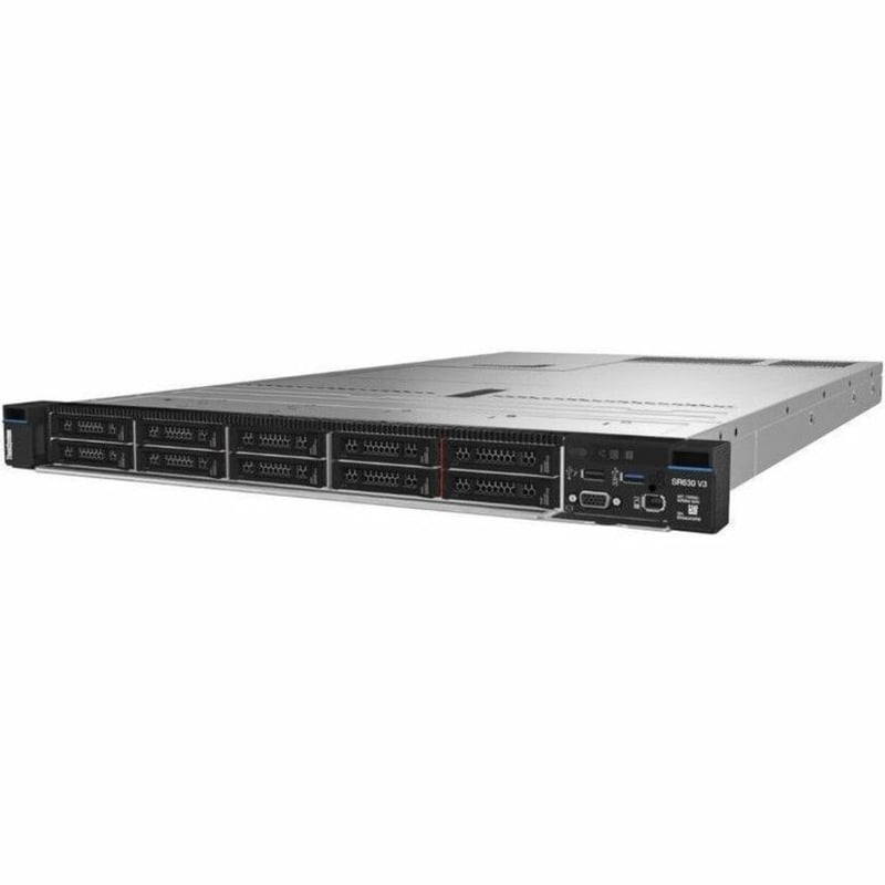 Lenovo ThinkSystem SR630 V3 7D73A05QNA 1U Rack Server - 1 Xeon Silver 4514Y 2 GHz - 32 GB RAM - 12Gb/s SAS Controller - Thumbnail 4
