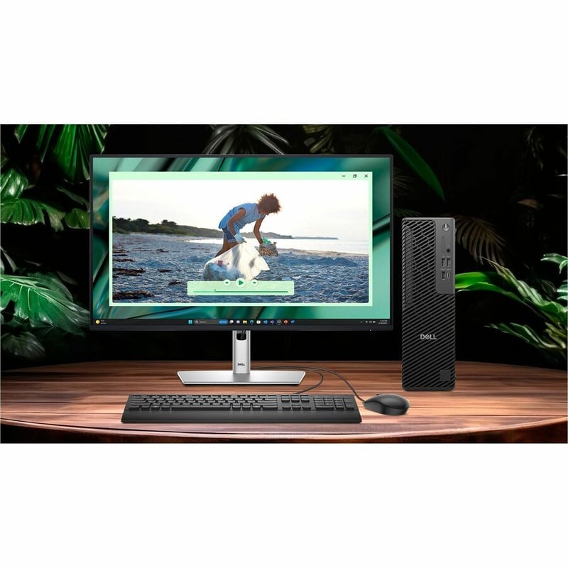 Dell Pro Max FCS1250 Desktop Computer - Intel Core Ultra 7 265 - 32 GB - 1 TB SSD - Slim PC - Black