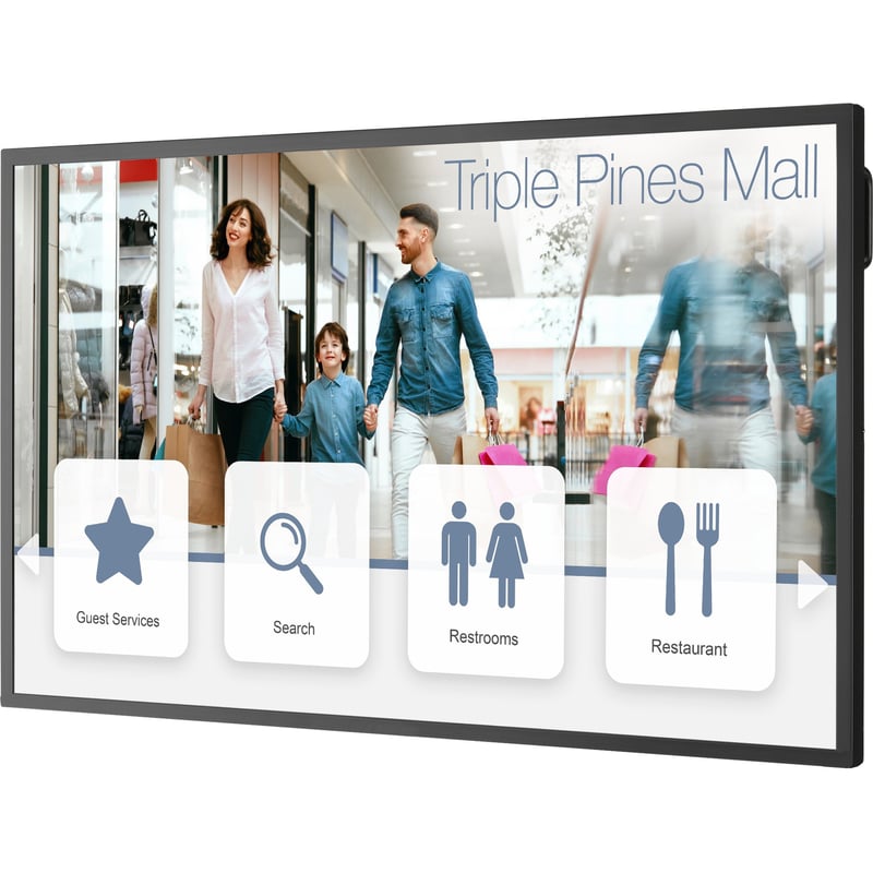 Sharp NEC Display 43" Ultra High Definition Professional Display with Pre-installed IR Touch - Thumbnail 1