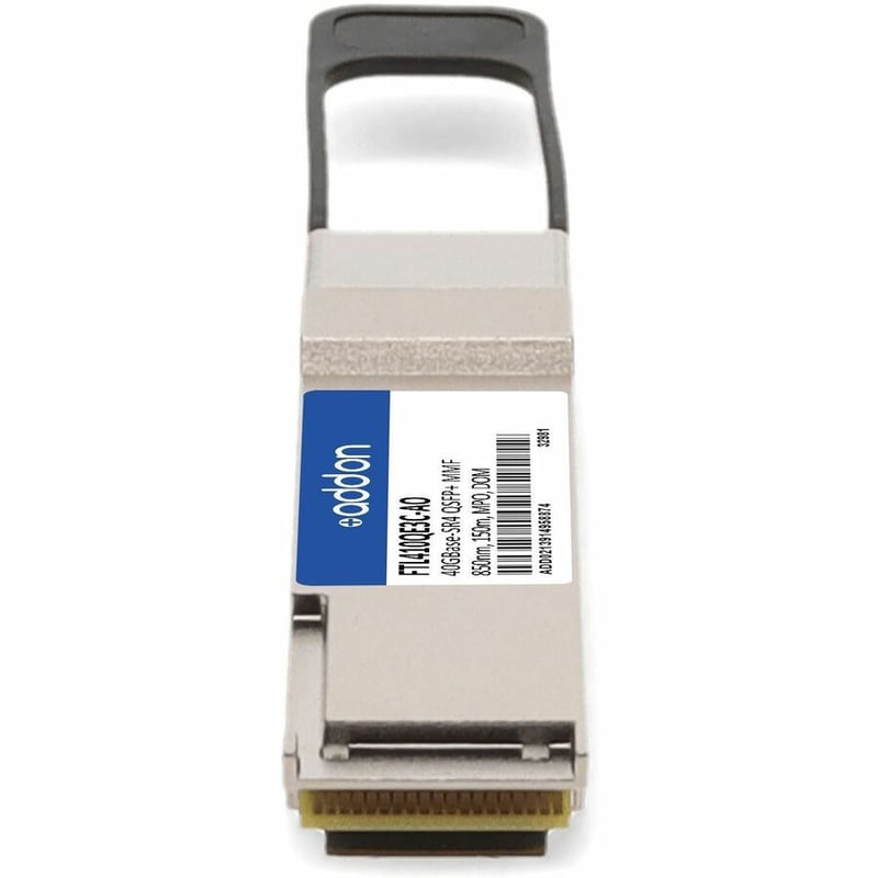 AddOn Finisar FTL410QE3C Compatible TAA Compliant 40GBase-SR4 QSFP+ Transceiver (MMF, 850nm, 150m, MPO, DOM)
