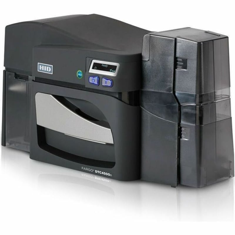 Fargo DTC4500E Double Sided Business, Academic, Government Dye Sublimation/Thermal Transfer Printer - Color - Card Print - USB - TAA Compliant - Thumbnail 2