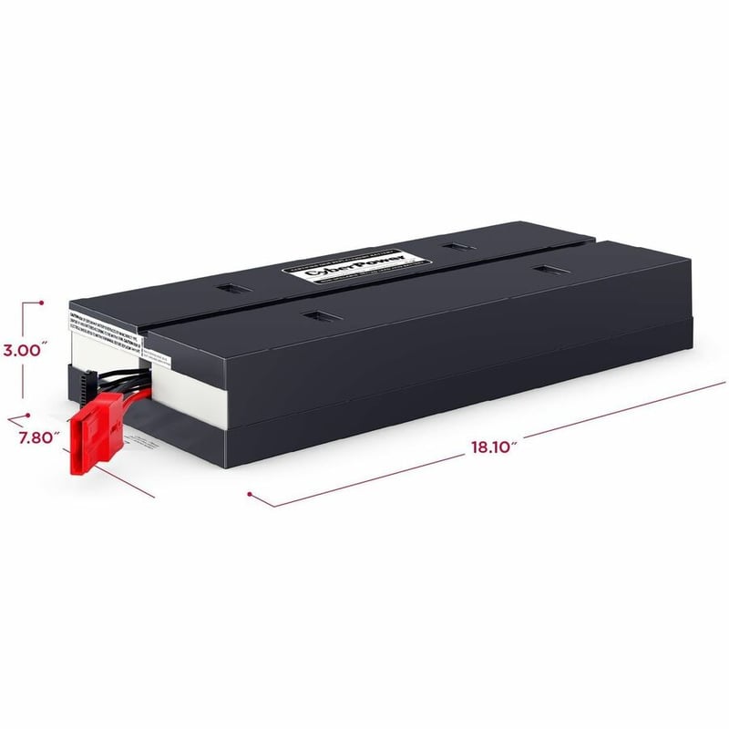 CYBERPOWER RB1260X8B BATTERY 8X12V/6AH SEALED LEAD-ACID - Thumbnail 3