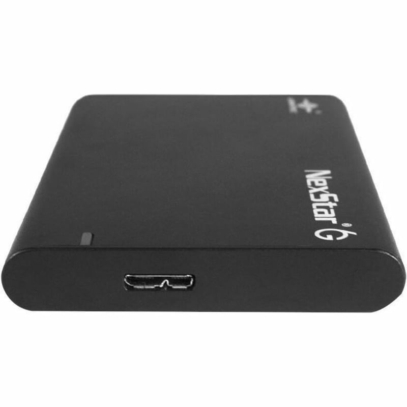 Vantec NexStar 6G NST-268S3-BK Drive Enclosure SATA/600 - USB 3.2 (Gen 1) Type Micro-B Host Interface - UASP Support External - Black - Thumbnail 2