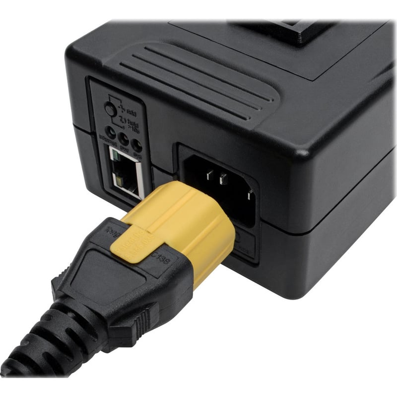 Tripp Lite by Eaton Plug-Lock Inserts C13 Power Cord to C14 Outlet Yellow 100 Pack - Thumbnail 3